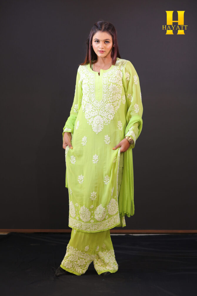 Lucknowi Chickankari Kurti – HBG 2017
